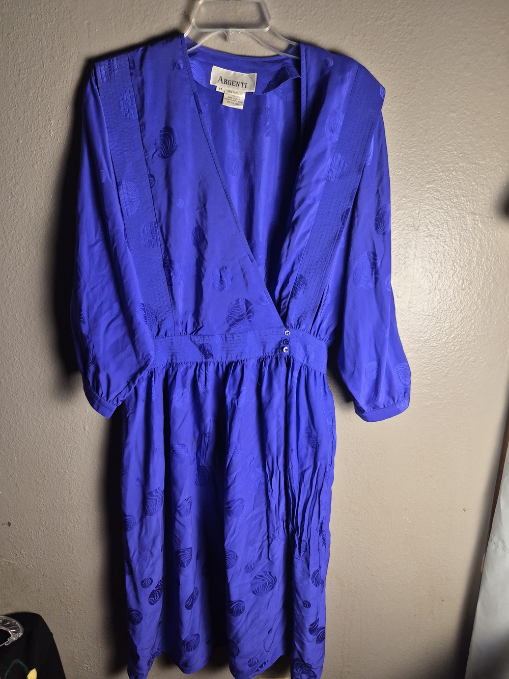 Argenti 100% Silk Dress